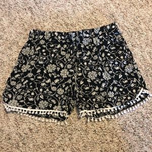 ROMWE flippy shorts with drawstring waist